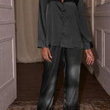 Pijama Americano Feminino Inverno Cris Black