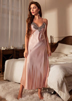 Camisola Feminina Longa Letícia Pink