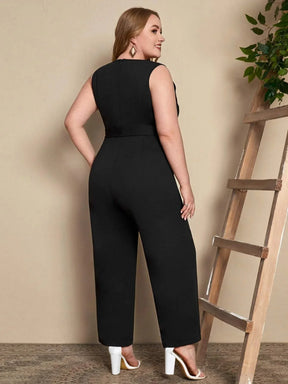 Macacão Feminino Plus Size Elaine