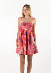 Vestido Curto Floralis